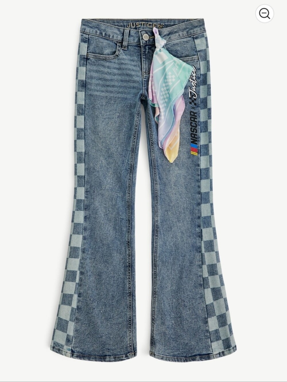 Justice Girl's NASCAR X Justice Collab Jeans